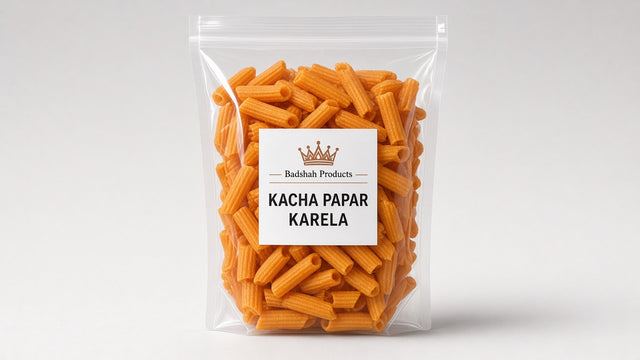 Karela Shape Kacha Papar - Badshah Products