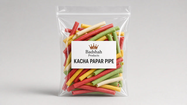 Pipe Shape Kacha Papar - Badshah Products