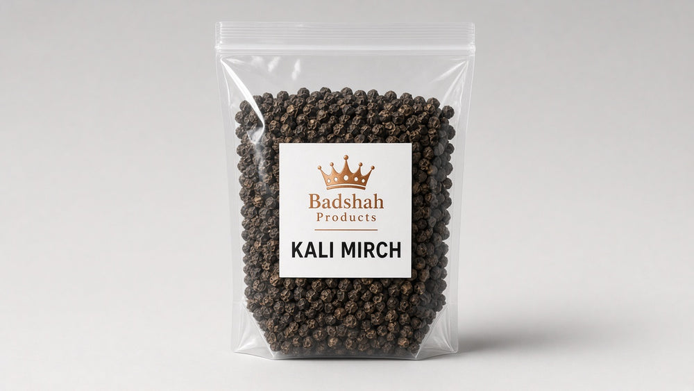 Kali Mirch (Whole Black Pepper) - Badshah Products