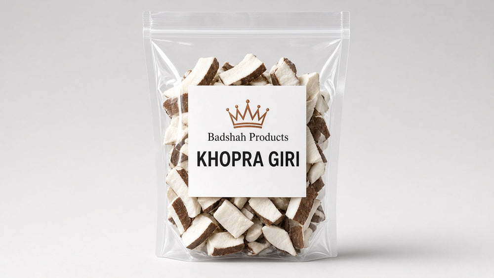 Khopra Giri (Dried Coconut) - Badshah Products
