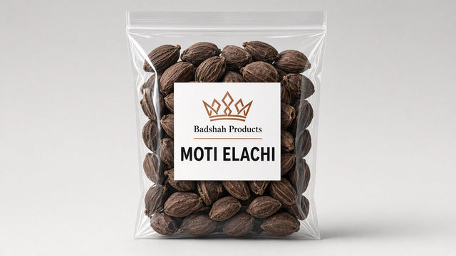 Moti Elaichi (Black Cardamom) - Badshah Products
