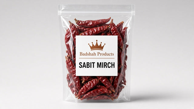 Sabit Mirch (Whole Red Chillies) - Badshah Products