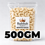 Badshah Products White Kaju 500GM